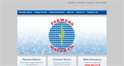 Desktop Screenshot of farmerswaterco.com